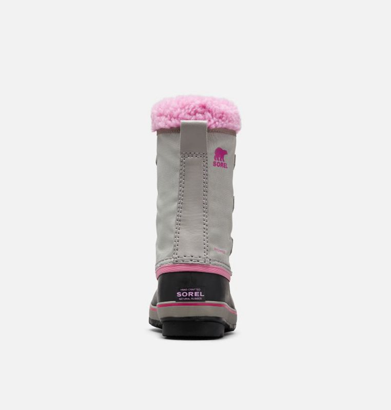 Sorel Çocuk Youth Yoot Pac™ Nylon - Kar Botu Gri/Siyah/Pembe - 912-XIAZTS